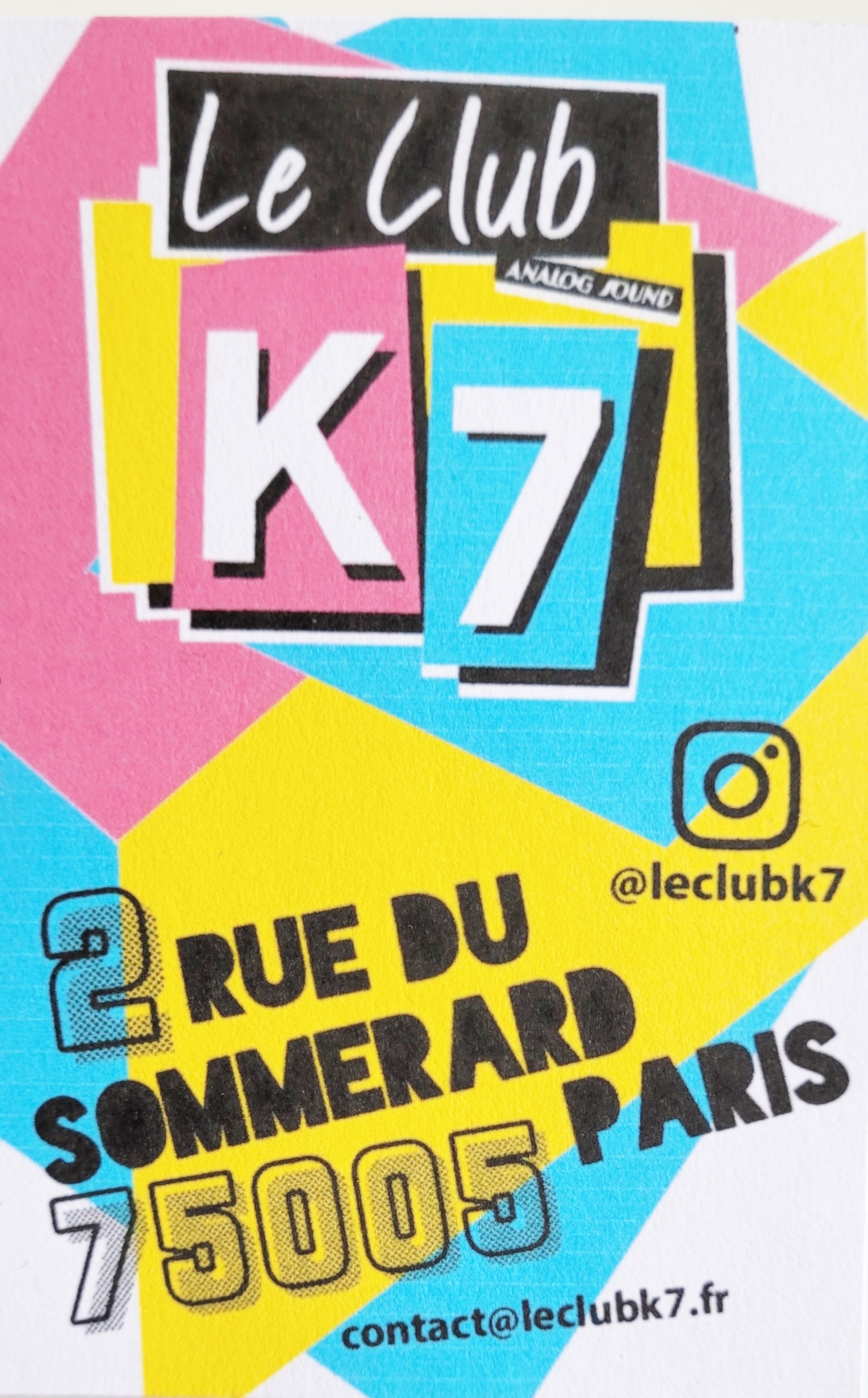 Le Club K7 en tête-à-tête !